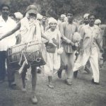 Vinoba Bhave leading Gramdan March in Sirsa 1960
